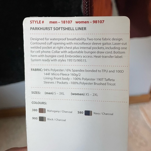 NWT Outer Boundary Banff Jacket (XS) - Picture 10 of 16